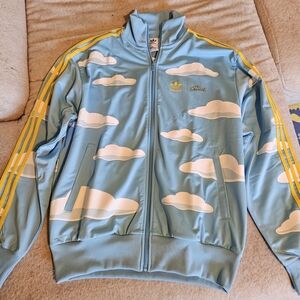 NEW MEN'S ADIDAS ORIGINALS  SIMPSON'S FIREBIRD TRACK JACKET SIZE  M